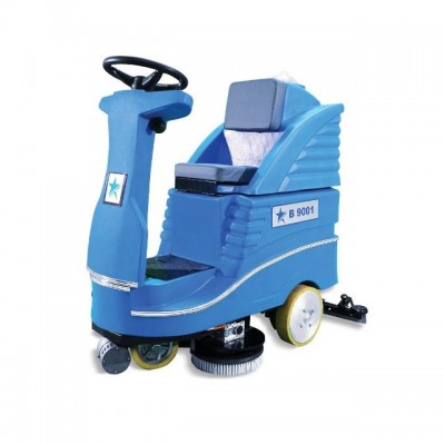 Battery Powered Ride-On Hard Floor Cleaning Machine